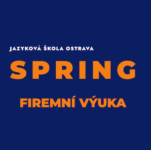 Screenshot webu Spring Agency - jazyková škola